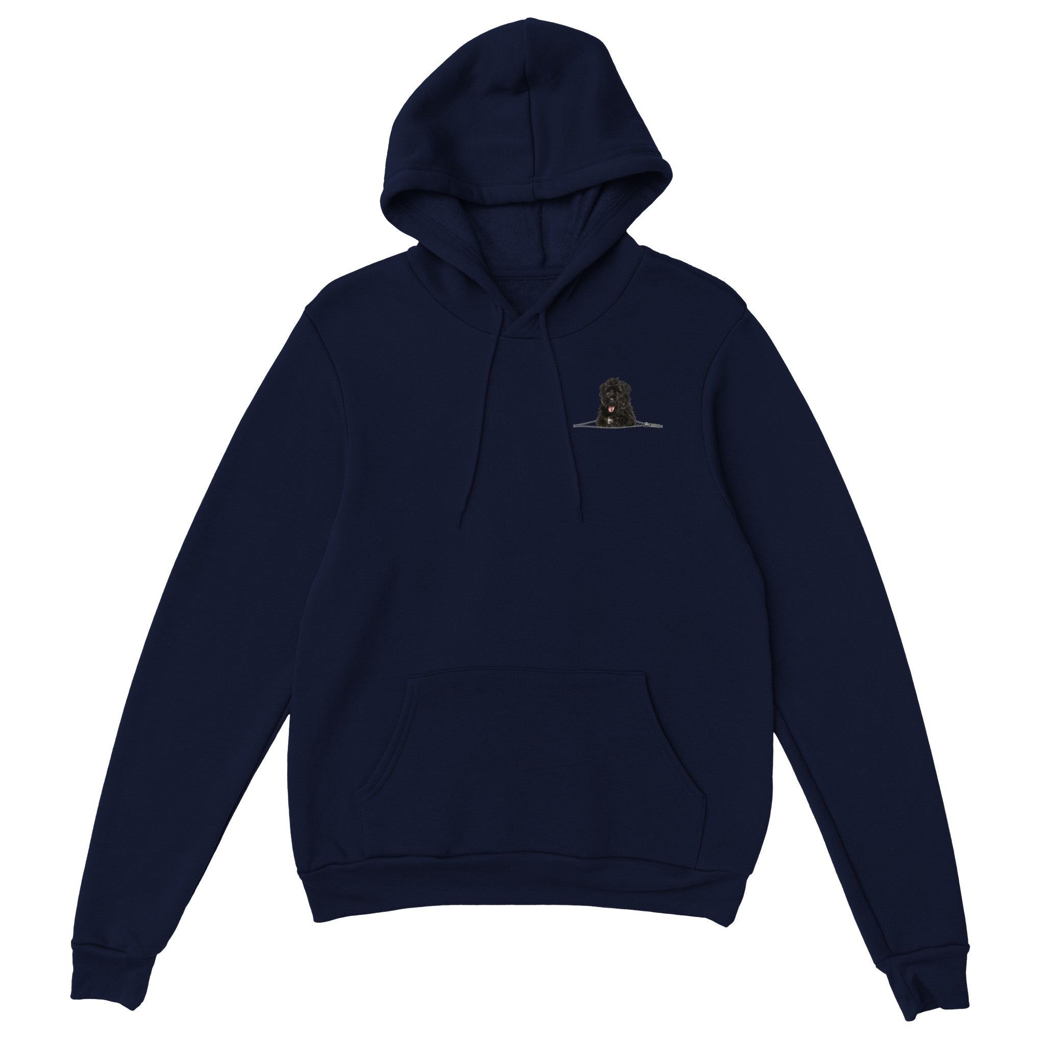 Bouvier des Flandres Zip Unisex Pullover Hoodie